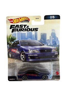 Hot Wheels Premium Fast & Furious 1999 Nissan Maxima Die-Cast Model Car 2/5 Meta